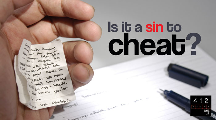 Is cheating on a test a sin? | 412teens.org